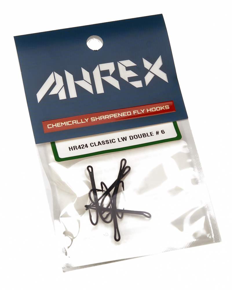 Ahrex Hr424 Classic Low Water Double #4 Salmon Fly Tying Hooks